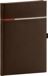 Tjedni planer Tomy smeđe-crveni 2026