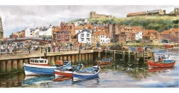Gibsons panoramska puzzle Whitby, Yorkshire 636 dijelova