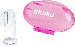 Prva zubna četkica s futrolom Akuku
