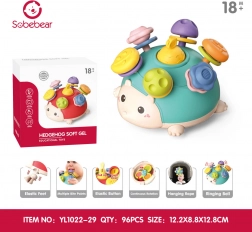 Multifunkcionalna osjetilna igračka – ježić za najmlađe