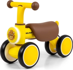 Milly Mally York balance bike ride-on yellow - 1 piece