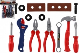 Dječji set plastičnog alata u vrećici, 2 boje (21 × 24 × 5 cm)