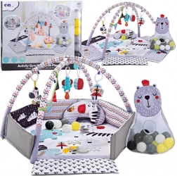 Kontrastna dječja podloga za igru s lopticama