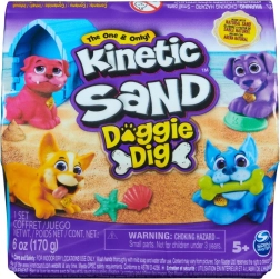 Kinetic Sand Mini set Štenca – kreativni pijesak s iznenađenjem