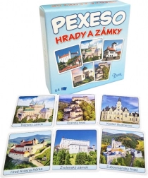 pexeso dvorci i zamkovi u kutijici