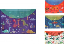 Mapa s drukom s motivom dinosaura 36 × 26 cm