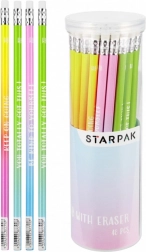 olovka s gumicom u tubi ombre