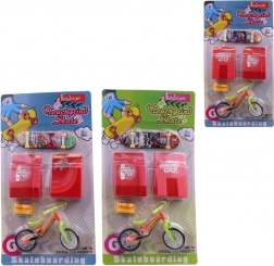 Finger skateboard s kotačem