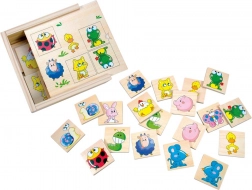 Bino drveno pexeso životinje