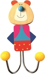Vješalica s motivom medvjeda za djecu