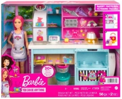 Barbie slastičarnica – set za igru s lutkom