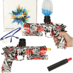 Pištolj na vodene gel kuglice s USB punjenjem i naočalama