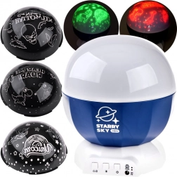 Projektor zvjezdanog neba s motivima dinosaura i Halloweena