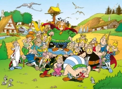 Ravensburger puzzle Asterix i Obelix – selo 500 dijelova