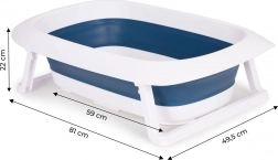 Sklopiva dječja kadica s ispustom Ecotoys – Fudge