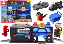 Sklopiva policijska stanica sa svjetlima i zvukovima