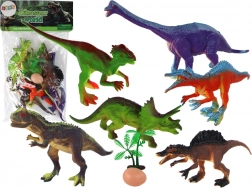 set figurica dinosaura s dodacima, 6 komada