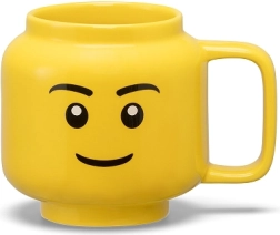 Lego keramička šalica 255 ml – glava minifigurice dječak