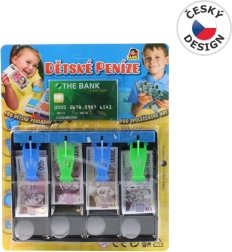 Blagajna s češkim novcem 28 × 22 cm