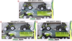 Set plastičnih poljoprivrednih strojeva s prikolicom