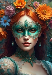 Bluebird puzzle Karnevalska ljepotica 1000 dijelova