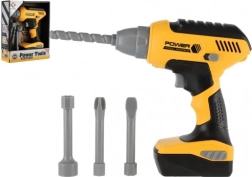 Dječja akumulatorska bušilica sa zvukom i izmjenjivim bitovima