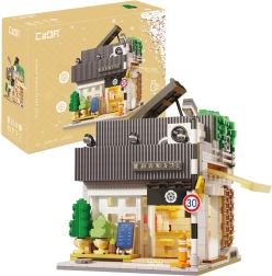 CaDA Summer Breeze Coffee Shop građevinski set kafića s LED osvjetljenjem