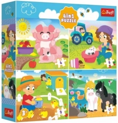 Puzzle Životinje na Selu