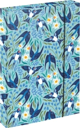 BAAGL Mape za školske bilježnice A4 Jumbo Vlaštovke