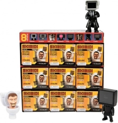 Tajne figurice Skibidi Toilet - Displej 9 kom