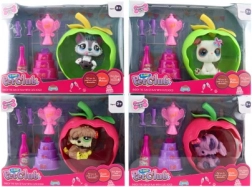 Set životinjica s kućicom jabuka sa svjetlom