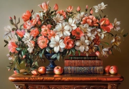 Puzzle Cvjetna večer 1000 dijelova CASTORLAND