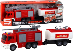 Vatrogasna postrojba s prikolicom Vatrogasno vozilo 1:16 Svjetlosni i zvučni efekti