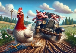 Puzzle ART Bijeg 200 dijelova