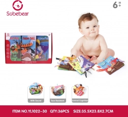 Set od tri senzorne knjižice za najmlađe