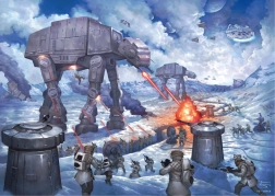 Slagalica Star Wars: Bitka za planet Hoth 1000 dijelova