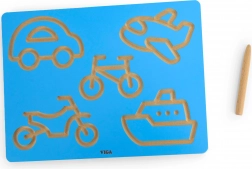 Viga grafomotorička ploča vozila