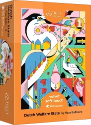 Trefl puzzle Velvet Soft Touch: Nizozemska – socijalna država, 500 dijelova