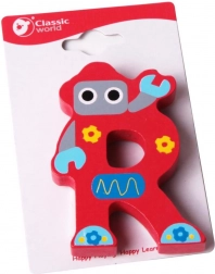 Drveno slovo R CLASSIC WORLD