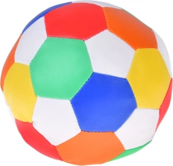 Meki šareni tekstilni balun od eko kože 15 cm