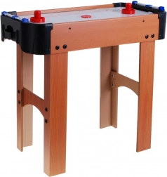 Air hockey za djecu s imitacijom drva s ventilatorom i priborom – Drvo