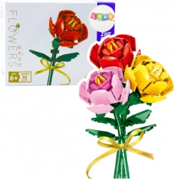 Konstrukcijski set ruža s mašnom – 92 dijelova