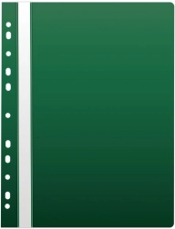 Brzi uvezivač A4 s europerforacijom, PP, zeleni