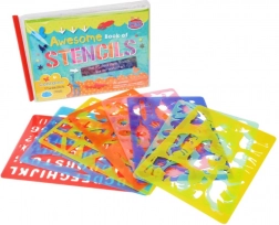 Veliki set šablona u praktičnoj futroli