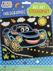 Mozaikna holografska slika auto 22 × 18 cm