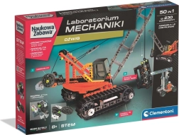 Clementoni Laboratorij mehanike – građevinski set gusjeničarska dizalica