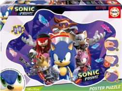 Poster slagalica Sonic Prime 250 dijelova