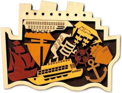 Drveni slagalica The Harbour od RECENT TOYS