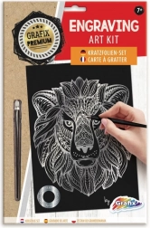 srebrna strugalica slika lav GRAFIX