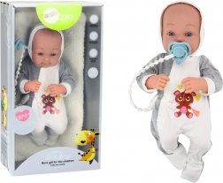 Tkanena lutka s dudom i dodacima 35 cm